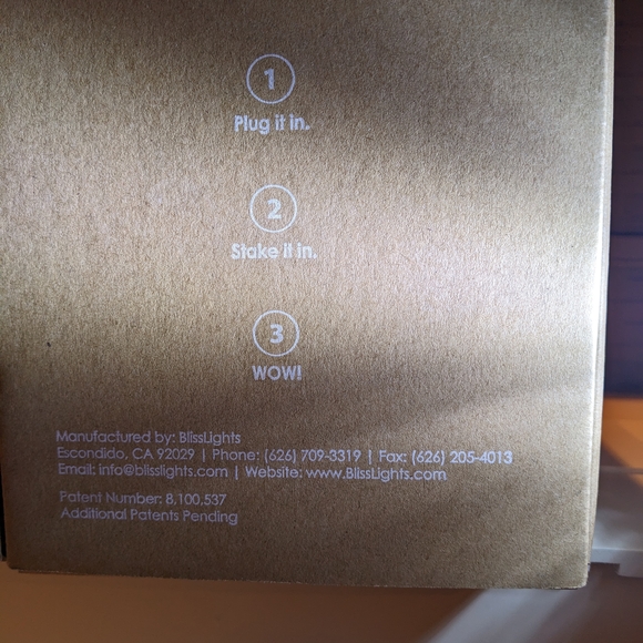 Blisslights Green Outdoor Indoor Spright Smart Motion LED Laser Light NIB - Picture 7 of 9